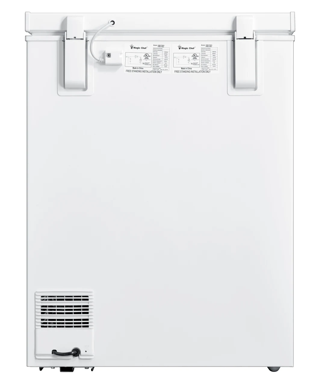7 Cu FT Kitchen Refrigerator Freezer Horizontal Compressor Deep Freezer