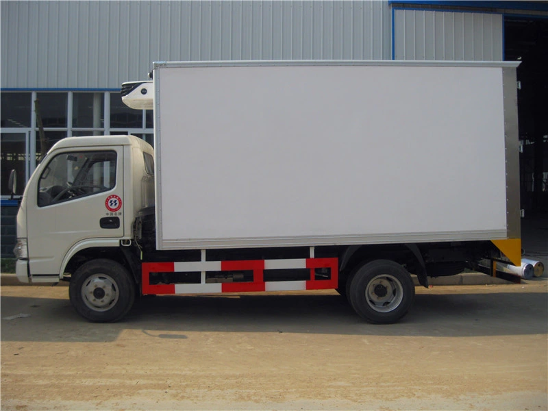 Dongfeng 4*2 Refrigerator Car Refrigerator Van Refrigerator Box Truck