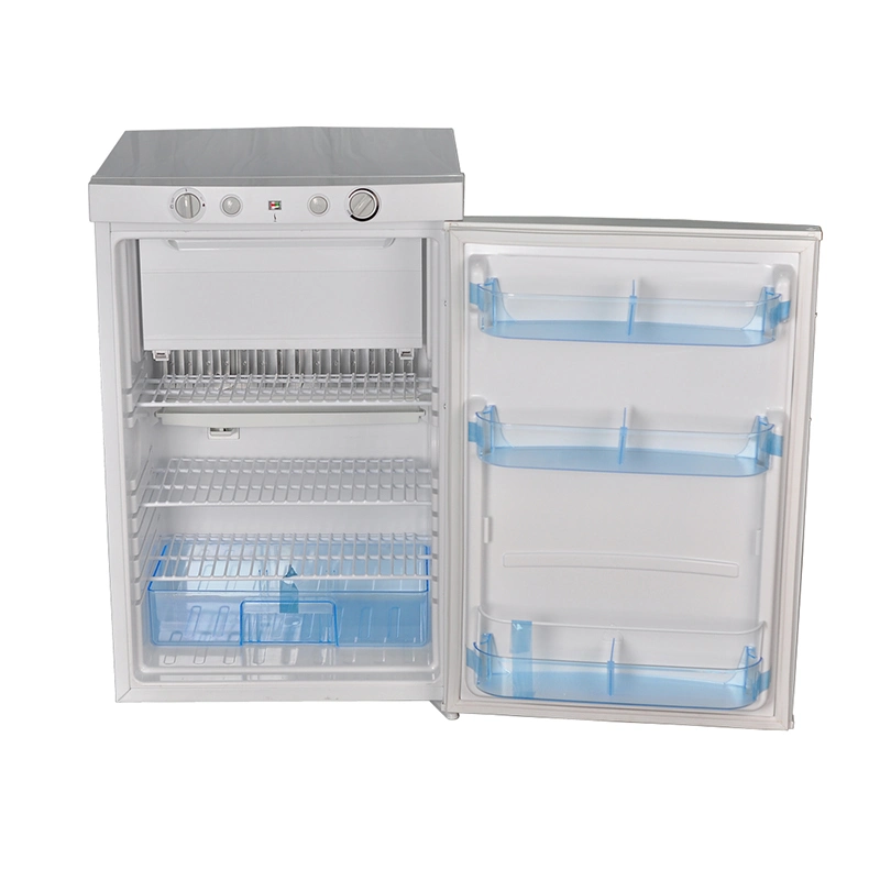 LPG Gas AC DC Portable Absorption Refrigerator with Small Freezer Box