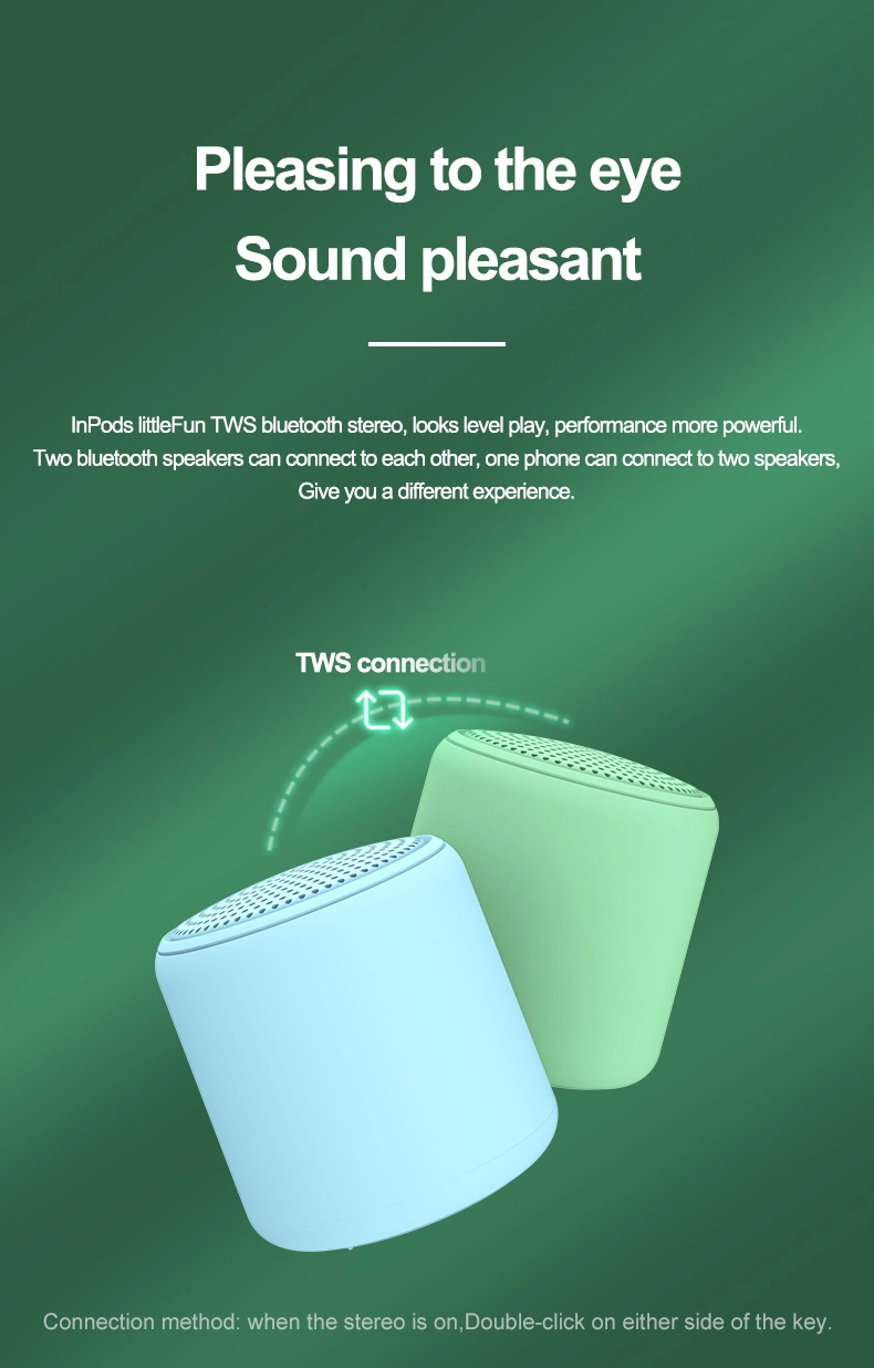 Loudspeaker Portable Wireless 3D Stereo Music Surround Speaker Cheap Price LED Wireless Mini Portable Bluetooth Speaker
