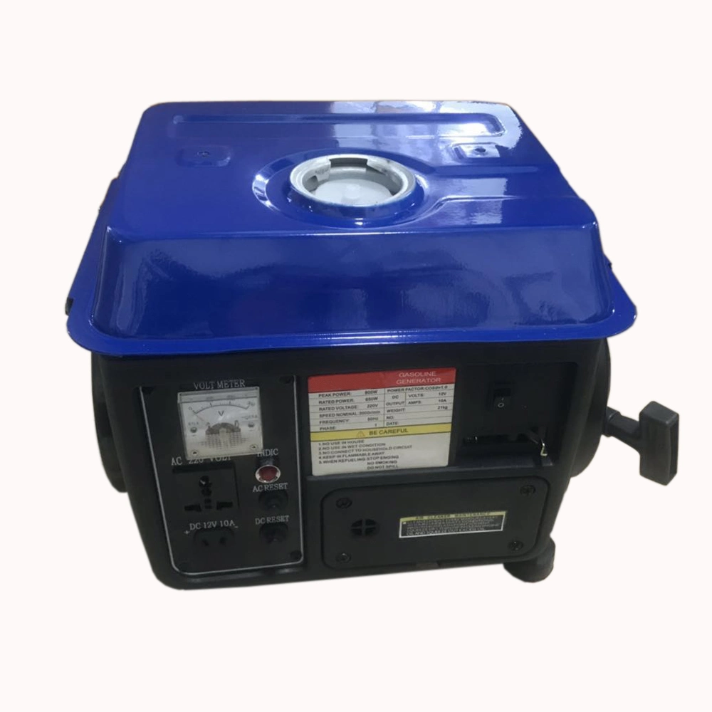 Mini Portable Gasoline Generator Petrol Generator 650 Watts Portable Generator