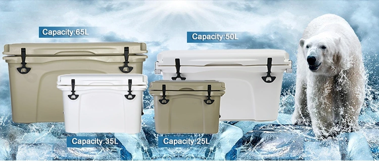 37qt Unique Rotomolded Cooler Box for Lunch Multifunction Cooler Box