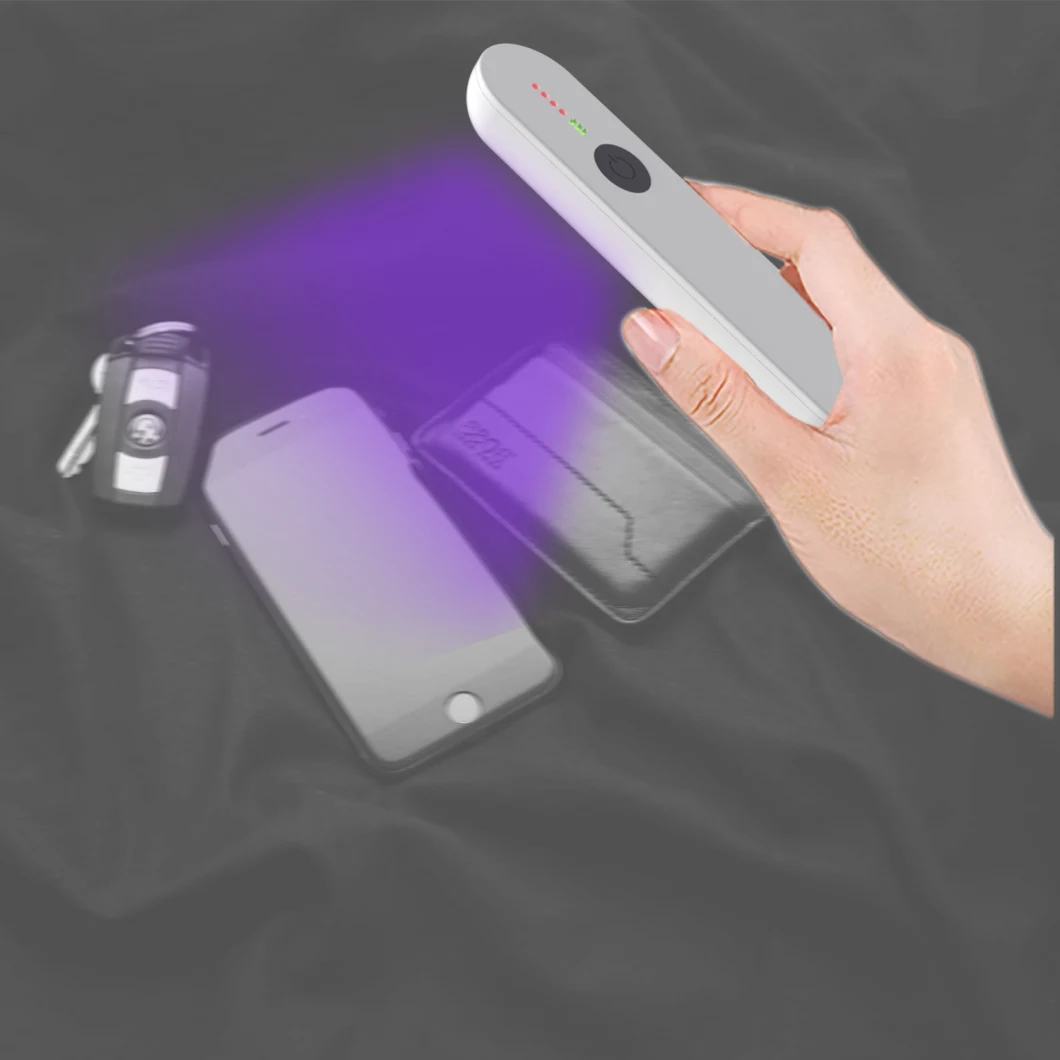 2020 Portable Uv Sterilizer Light Mini Portable UV Sanitizer Lamp For Disinfection
