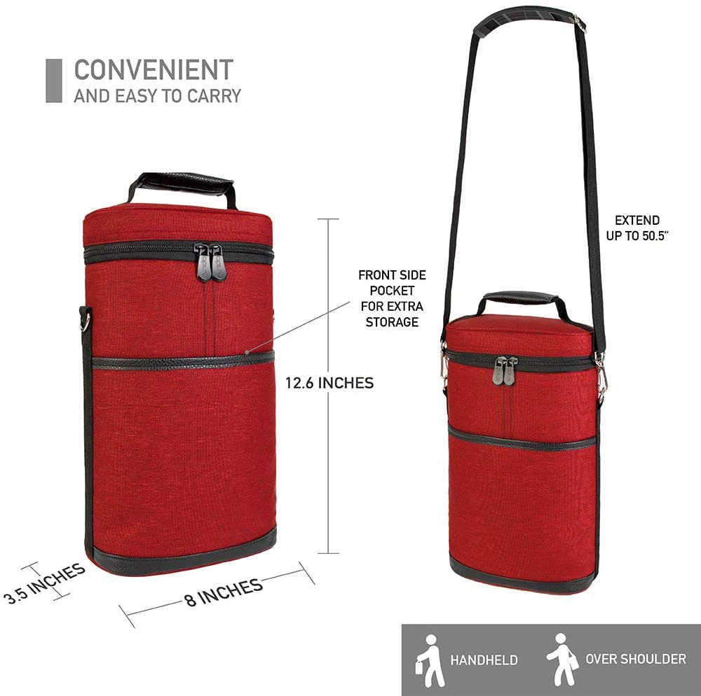 2020 New Design Printed Insulated Cooler Bag, Flat Folding Cooler Bag, Portable Cake Cooler Bag