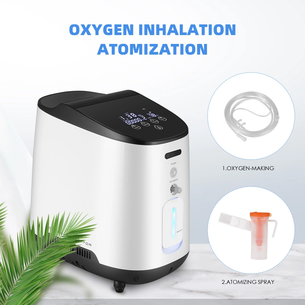 1-7L Mini Portable Oxygen Generator Oxygen Concentrator Portable Oxygenerator Factory Price