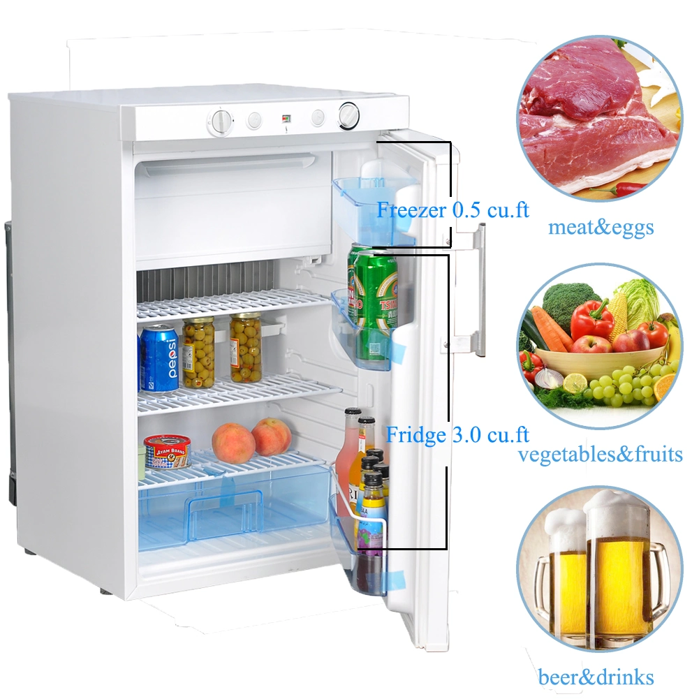 100L 12V Mini Cold Drink Caravan Car Hotel Absorption Fridge Refrigerator