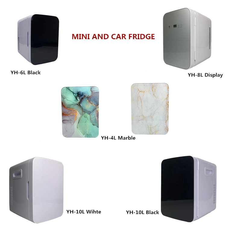 10L Mini Fridge with AC/DC Cooler and Warmer Fridge Car Fridge Cold and Hot Box