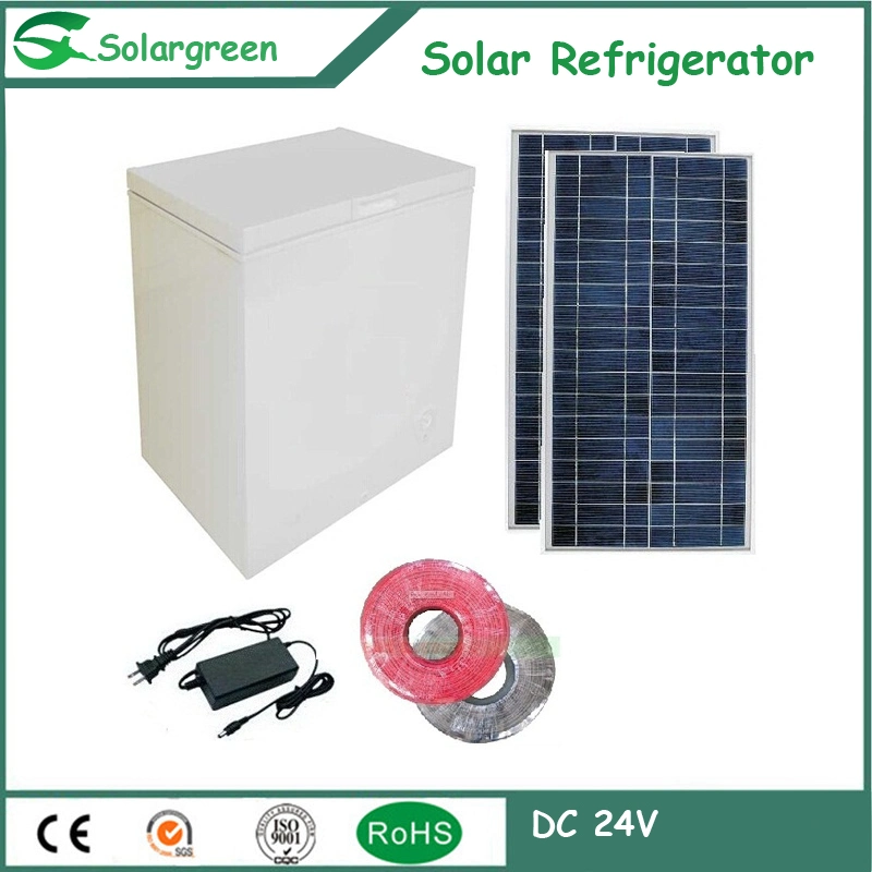 Factory Sale Solar Freezer DC 12V Freezer Commercial Chest Freezer
