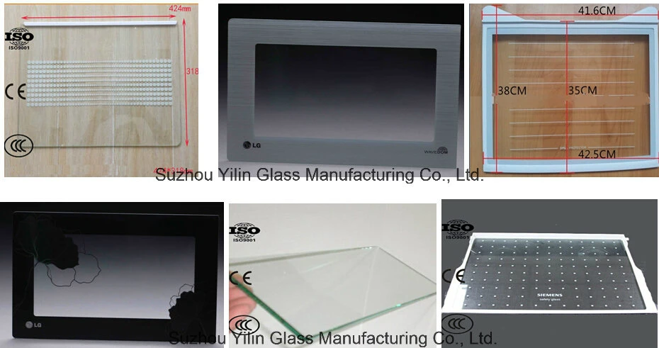 Toughened Icebox Shelf Glass with Australian Certificate