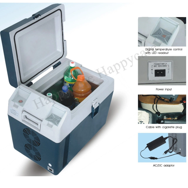 Hc-P008 High Quality 20L Mini Fridge Freezer for Travel/ Car/Outdoor/Camping