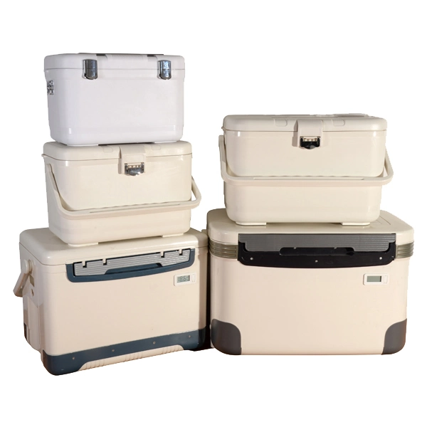 48L Medical Cooler Box Cold Chain Cooler with Wheels