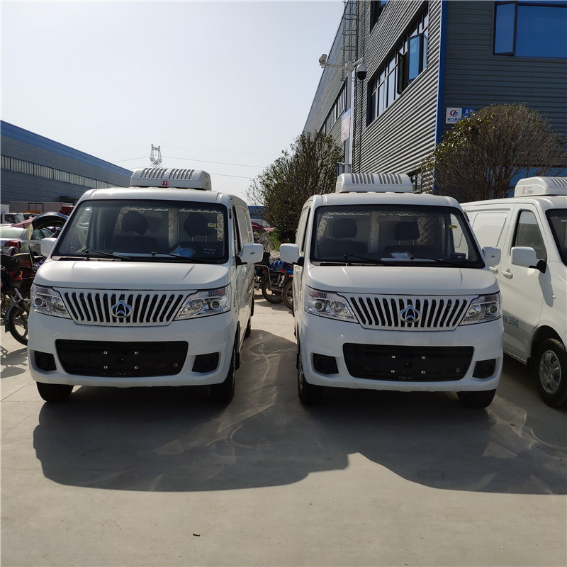 1 to 2 Tons Mini Freezer Car Refeer Van manufacture