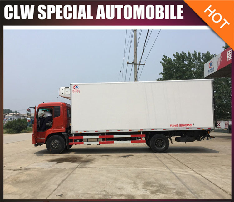 Clw Foton 4X2 Refrigerator Freezer Cargo Van 5tons Small Refrigerator Truck