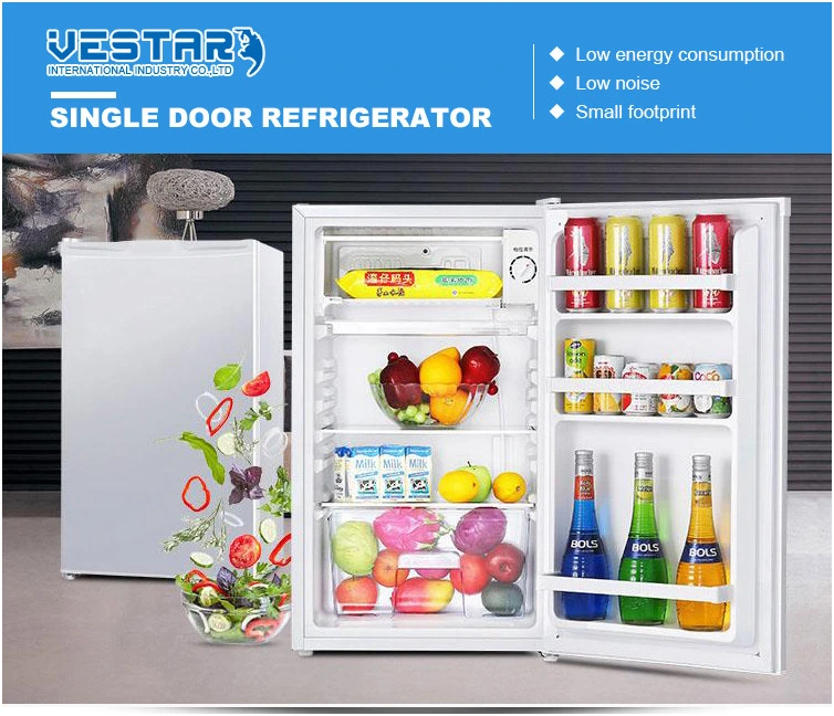 High Quality Vertical Freezers Home Mini Single Door Electric Refrigerator