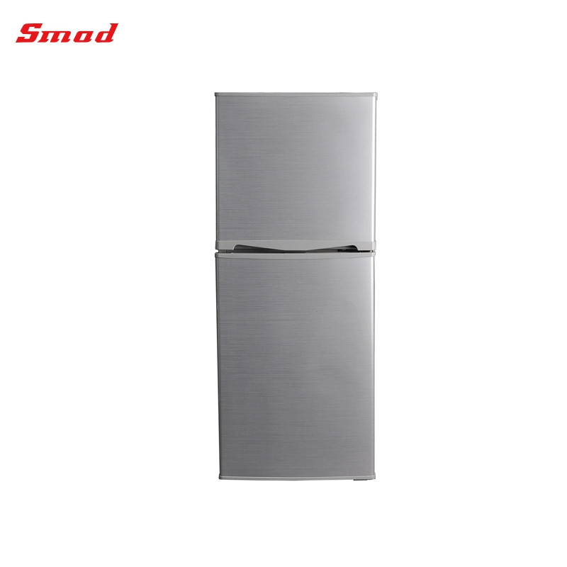 Double Door Refrigerator Low Voltage Refrigerator 12V Upright Refrigerator