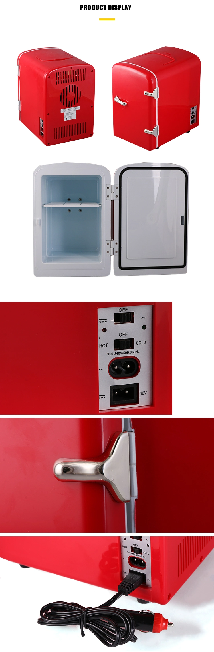 New Arrival 4L Portable Mini Bar Fridge Cosmetic Refrigerator Beauty Mini Fridge