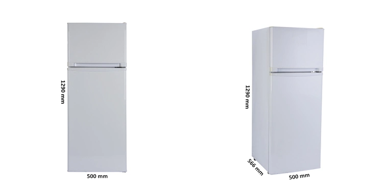 Bcd-178 Solar Portable Fridge DC Top Freezer Refrigerator