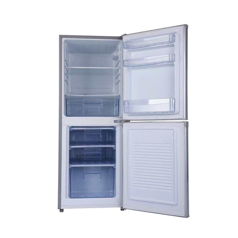 DC 12V Bottom Freezer Top Fridge 168L Solar Powered Fridge