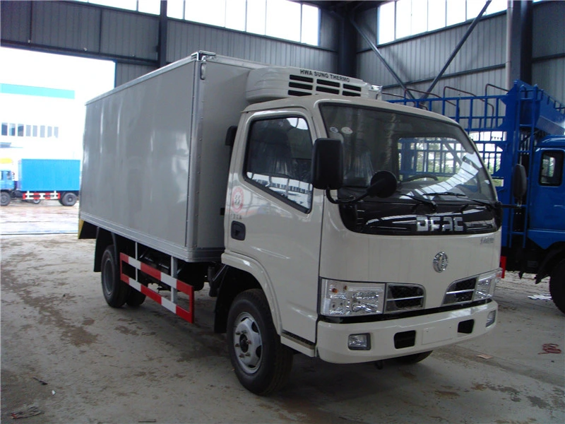 Dongfeng 4*2 Refrigerator Car Refrigerator Van Refrigerator Box Truck