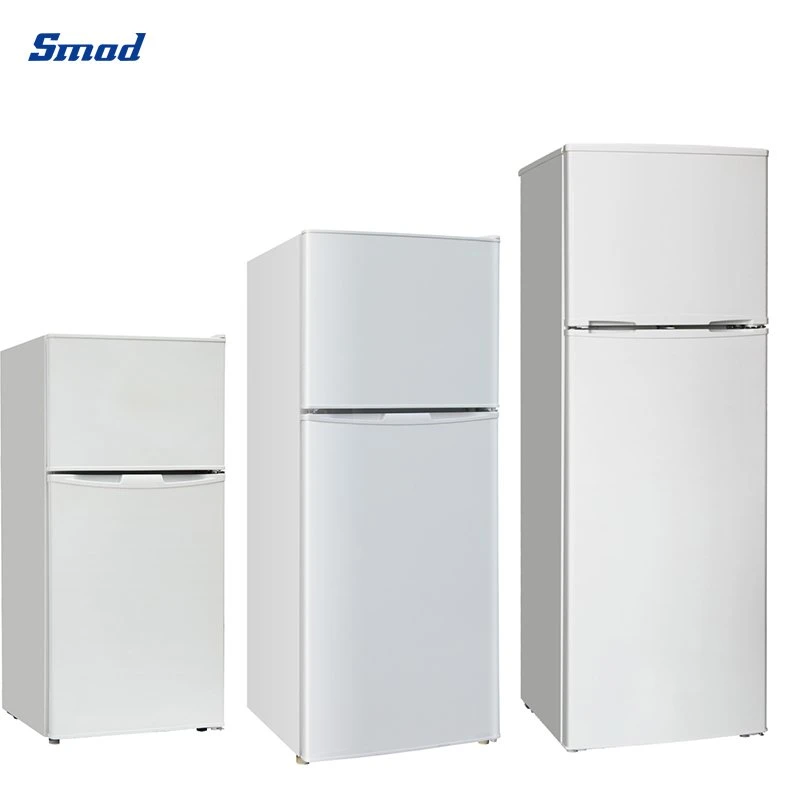 138L Top Freezer Double Door Small Fridge Refrigerator Kitchen Home
