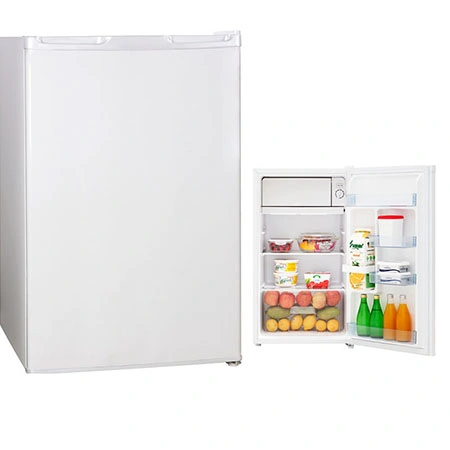 Smeta 92L Mini Bar Fridge Portable Upright Refrigerator with Mini Freezer