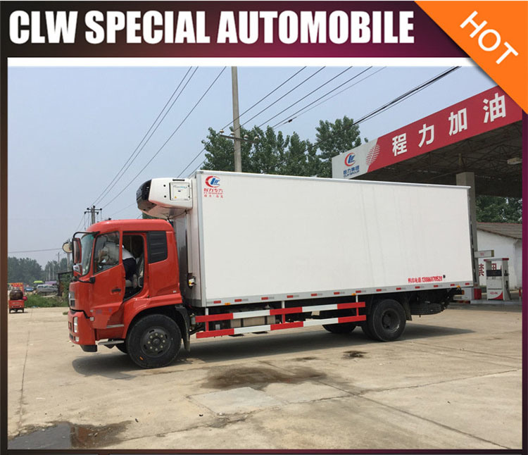 Clw Foton 4X2 Refrigerator Freezer Cargo Van 5tons Small Refrigerator Truck