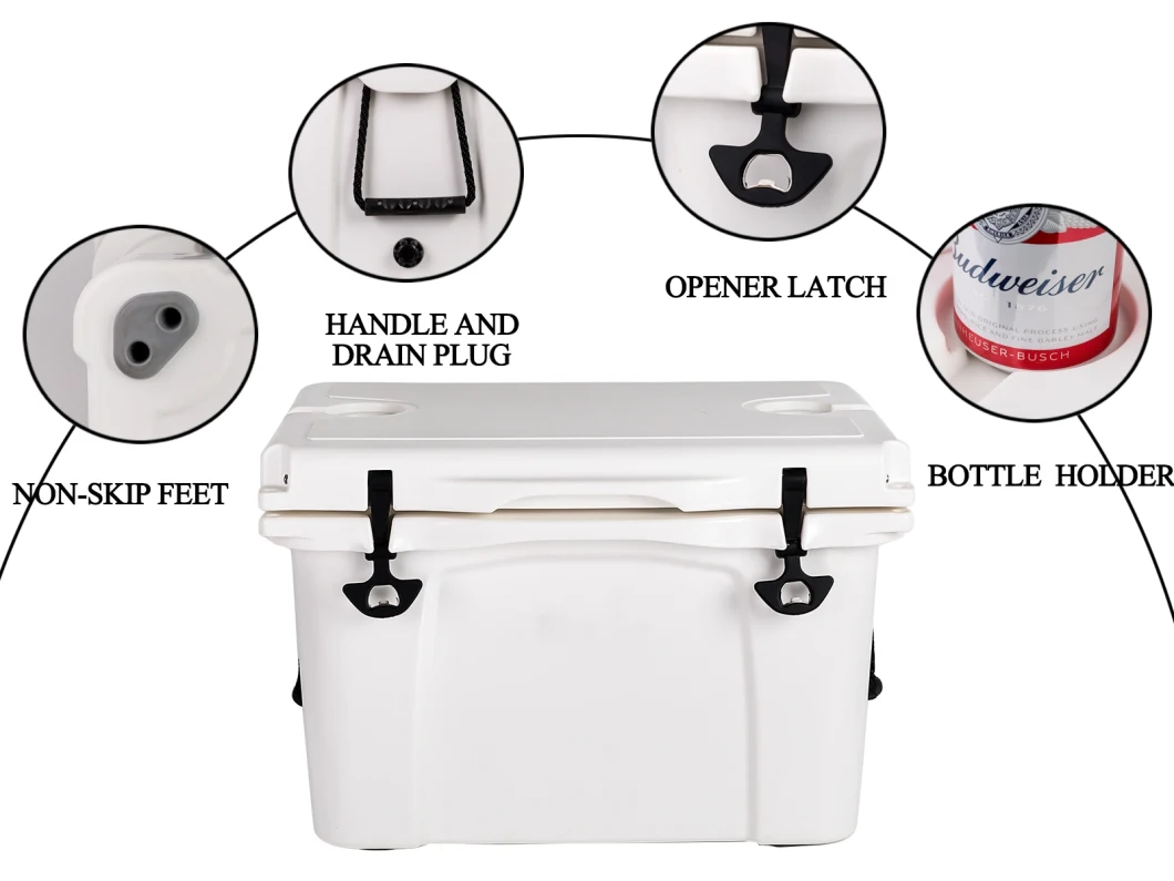 37qt Unique Rotomolded Cooler Box for Lunch Multifunction Cooler Box