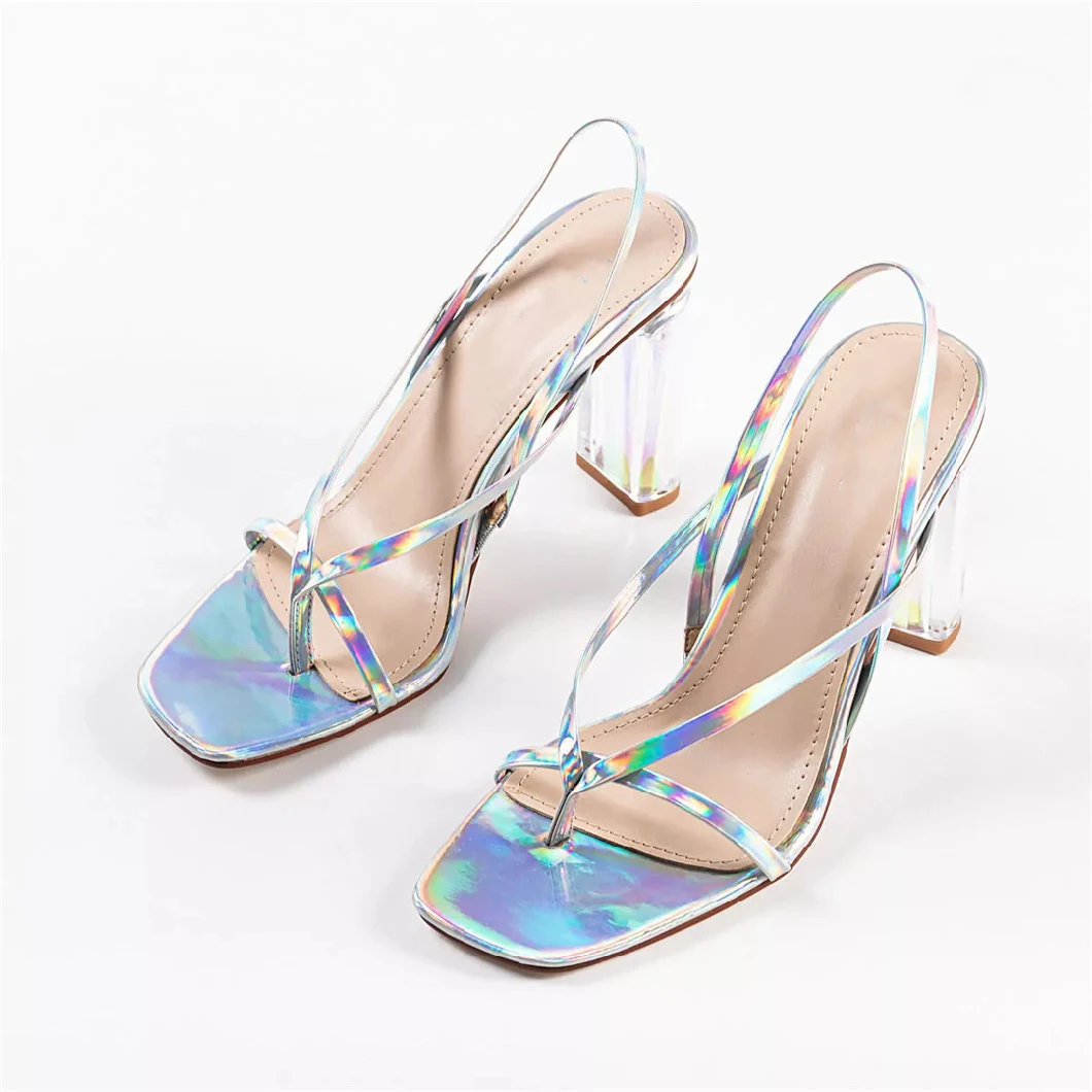 Women Shoes Fashion Shoes Crystal Clear Heels High Heels Ladies Shoes Sandals