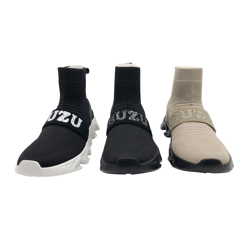 2021 Men's Flyknit Sneaker Slip-on Fashion Shoes Walking Running Casual Shoes Sport Shoes