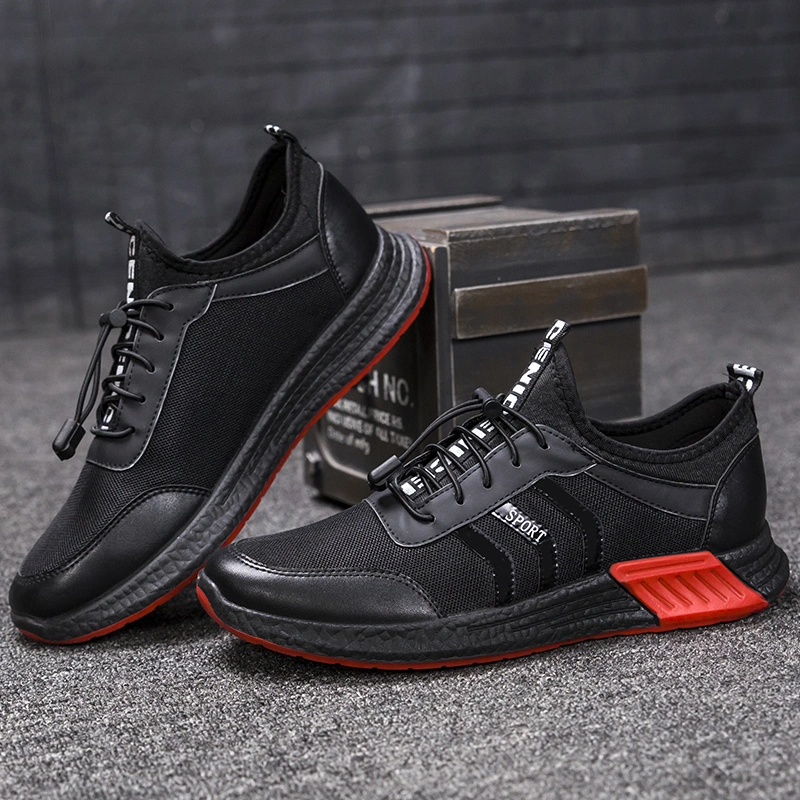 Comfort Lace-up Men Sneakers Breathable Sport Shoes Flying Men Shoes