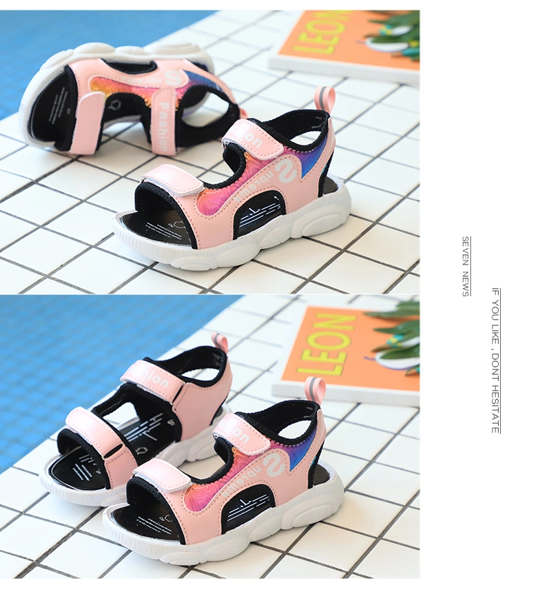 Fashionable Kids Summer Shoes for 2020 Anti-Slip Boys Kids Sandals Popular Children Shoes