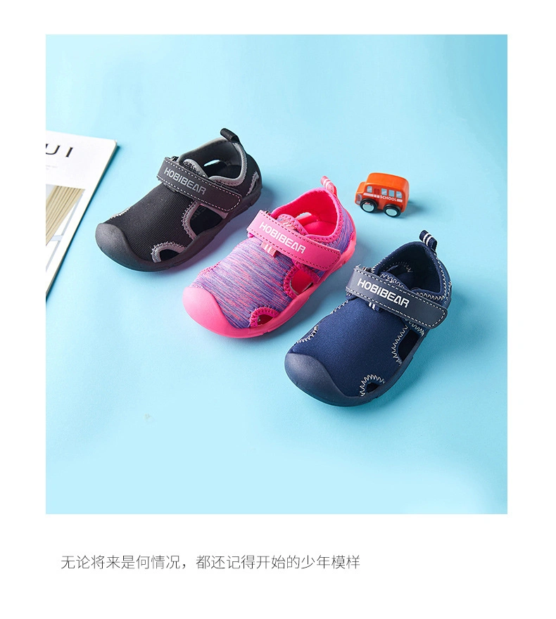 Summer Children Beach Boys Sandals Kids Shoes Closed Toe Arch Support Sport Sandals for Boys