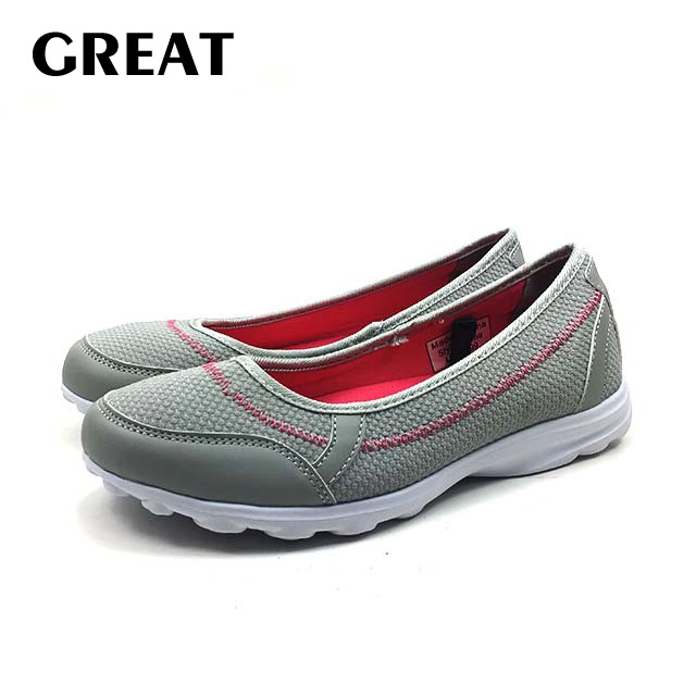 Greatshoe Hot Selling Breathable & Lightweight Fashion Casual Walking Slip-on Shoes for Women Sport