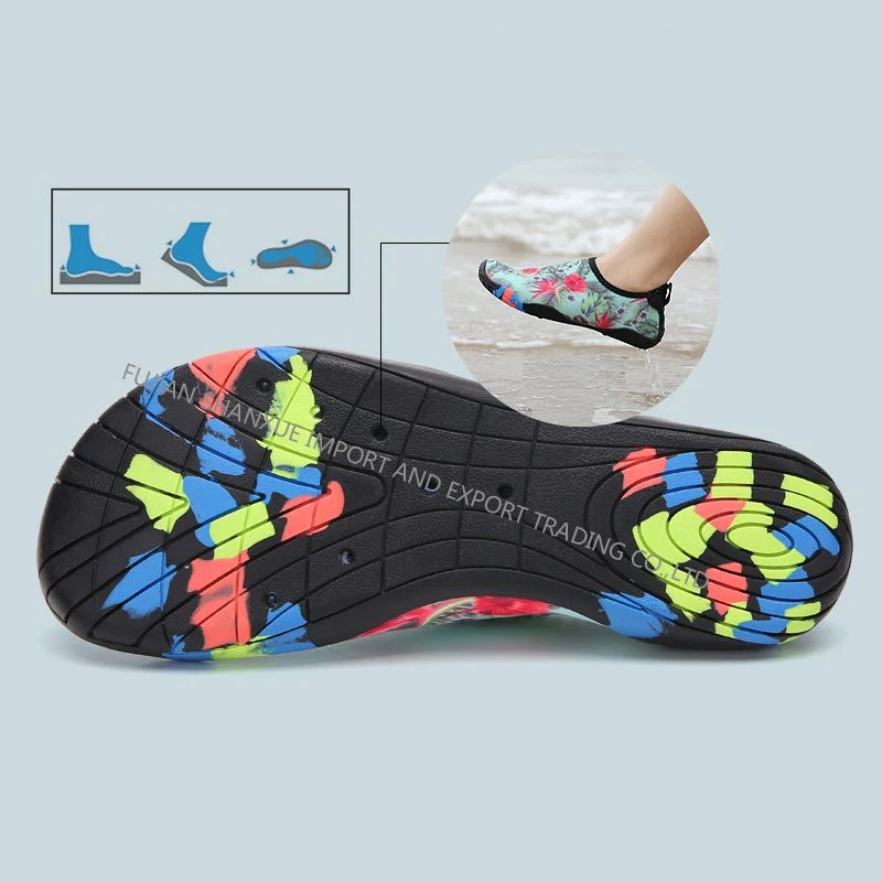 Women Men Water Shoes Diving Wetsuit Non-Slip Water Swimming Beach Shoes Casual Shoes Upstream Shoes