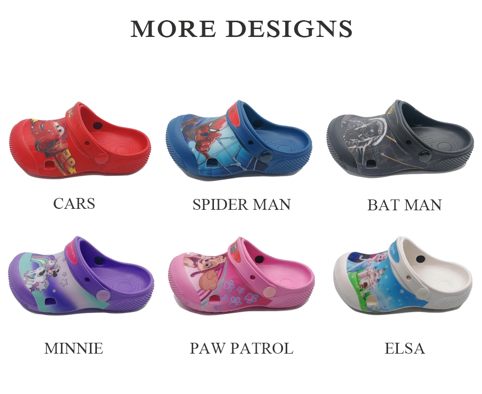 Summer Cute Clogs Sandals Shoes for Kids Boys and Girls