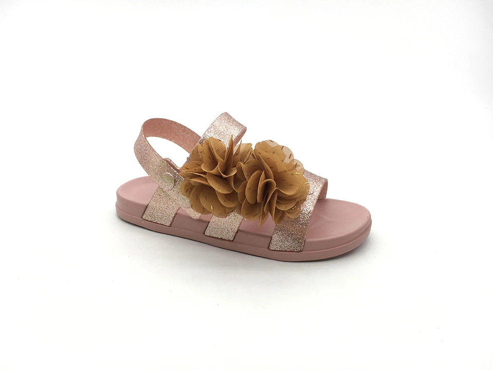 Summer Children Beach Boys Sandals Kids Shoes Flower Upper Sandals for Girls