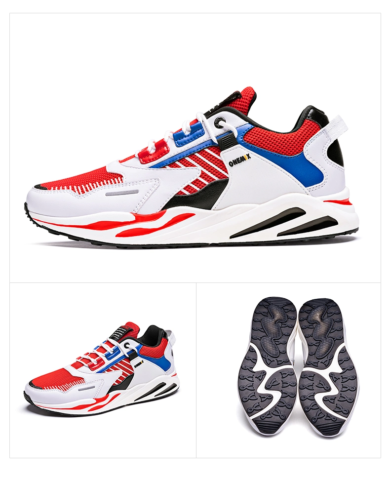 Onemix 1666 Men Sneakers Outdoor Athletic Casual Training Jogging Shoes