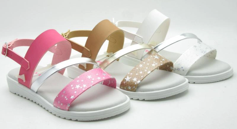 2020 Kids Summer Girls Silver Wear Sandals Pink Shoes Children China