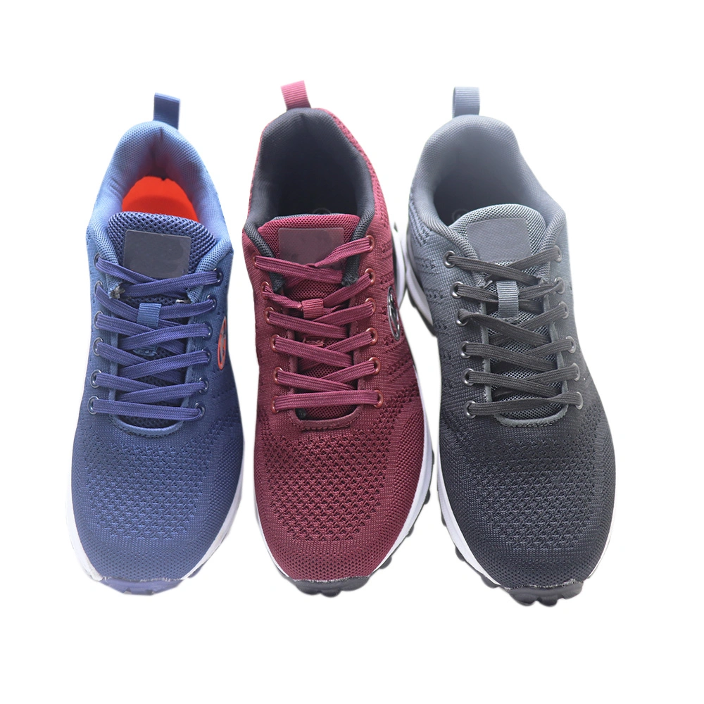 Men Knitted Shoes Running Sneaker Light Weight Walking Casual Shoes