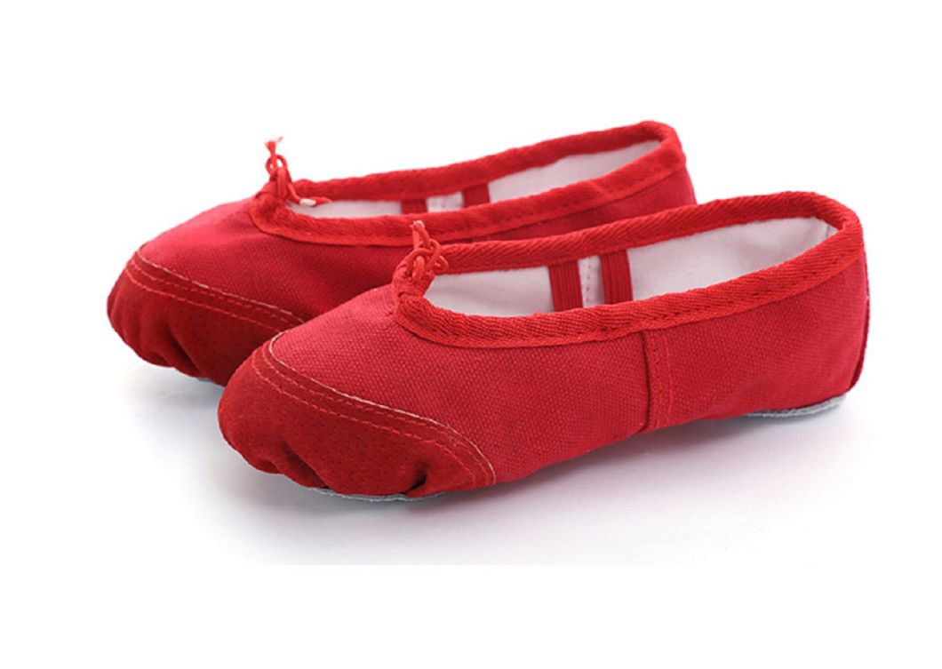 Ballet Shoes Girls Canvas Ballet Slipper/ Ballet Shoe/ Yoga Dance Shoes for Toddler/ Little Girls/ Big Girls/ Women Soft Dance Shoes Esg13804