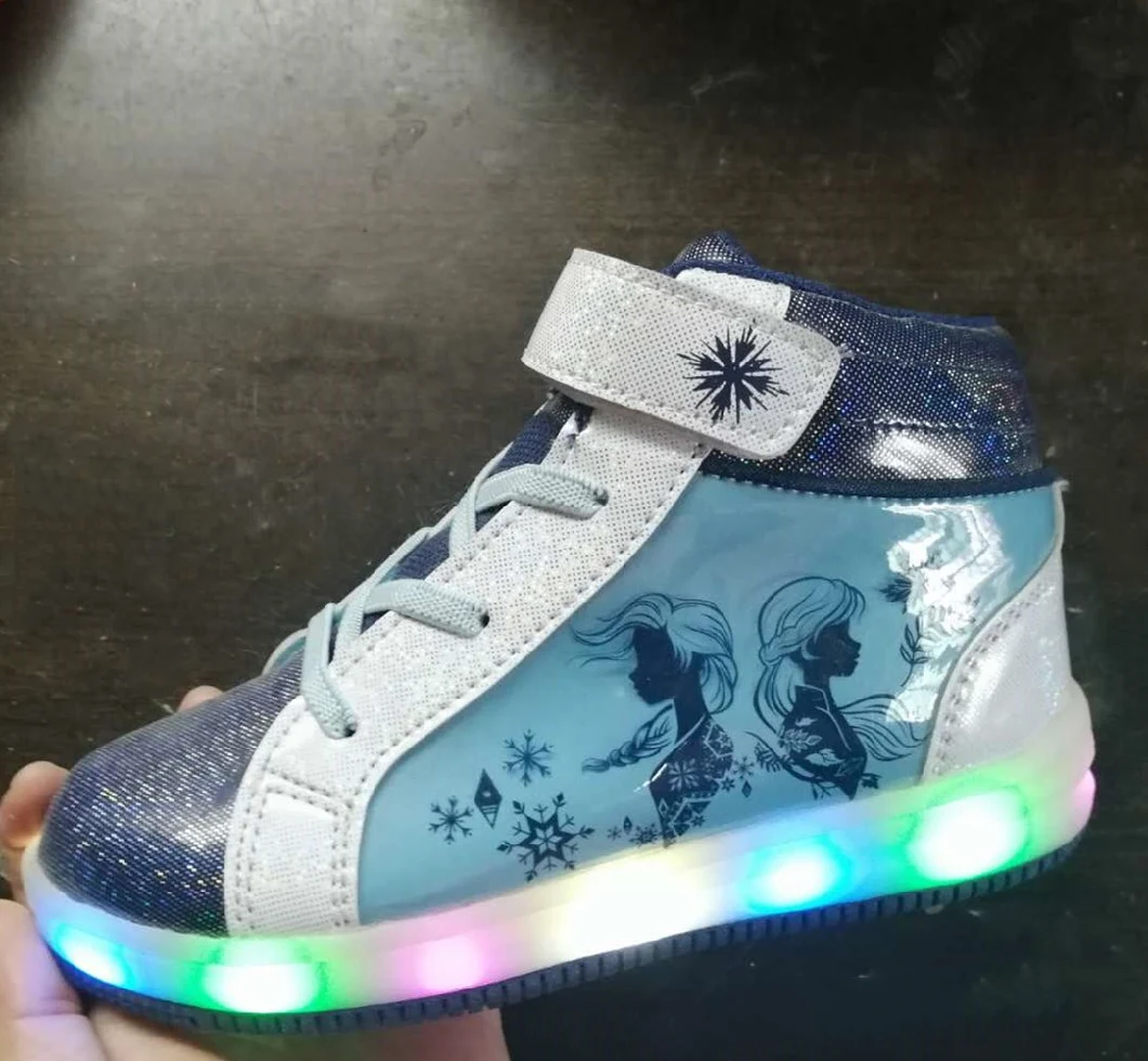 Fashion Chidlren LED Shoes Kids Light Shoe Boys Footwear