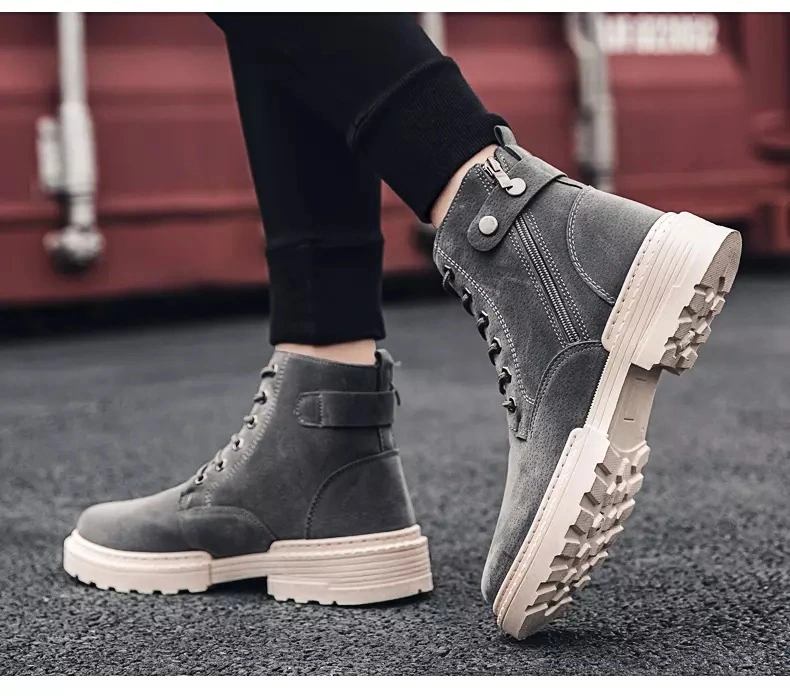 New Style Fashion Shoe Men Casual Shoe Work Boot Shoe Suede Shoe