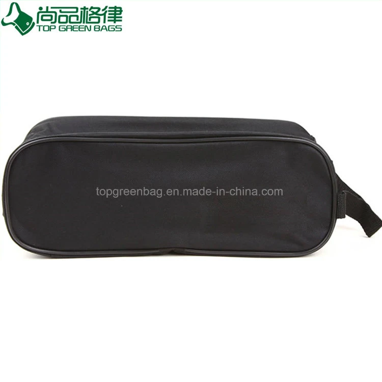 Custom Made Waterproof Wholesale Polyester Travel Zipper Shoes Bag
