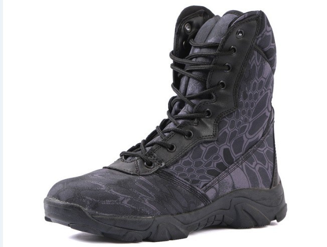 Good Price Made in China Fiber Military and High Cut Army Footwear Safety Shoes