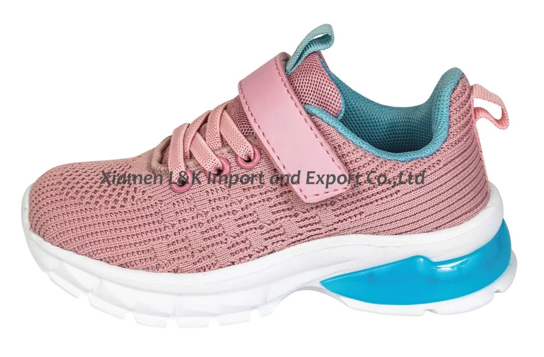 2 Colors Best Selling Fly Knit Athletic Shoes Sport Shoes Casual Shoes for Children