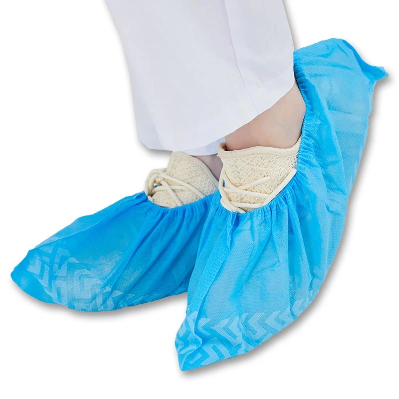 Factory Direct Disposable Thicken Nonwoven Shoe Cover Non-Slip Shoe Cover for Personal Protection