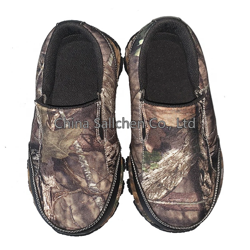 Men's Camouflage Oxford Shoes Comfort Casual Slip on Loafers Walking Shoes