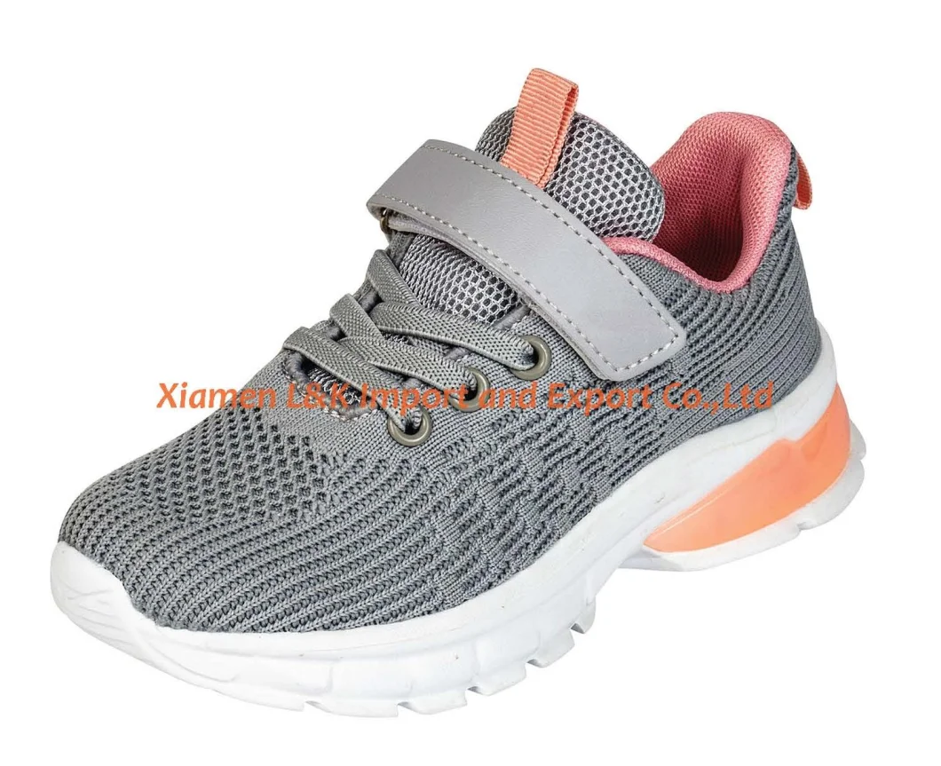 2 Colors Best Selling Fly Knit Athletic Shoes Sport Shoes Casual Shoes for Children