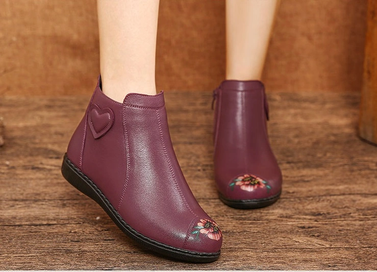 Cotton Shoes Comfort Casual Shoes Mama Boots Women Shoes 6323