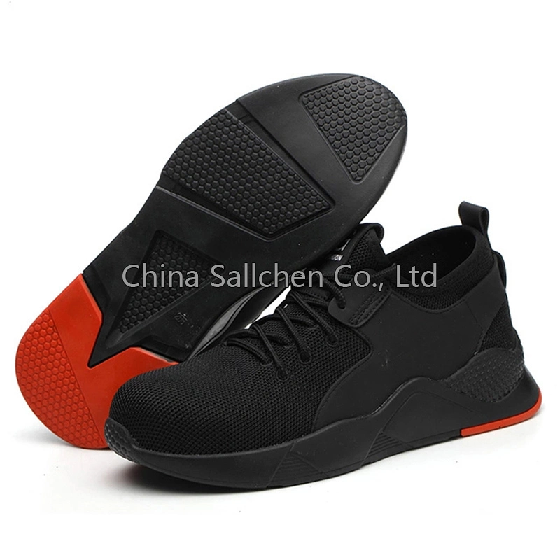 Fashion Sports Shoes Puncture Proof Work Breathable Light Weight Steel Toe Safety Shoes